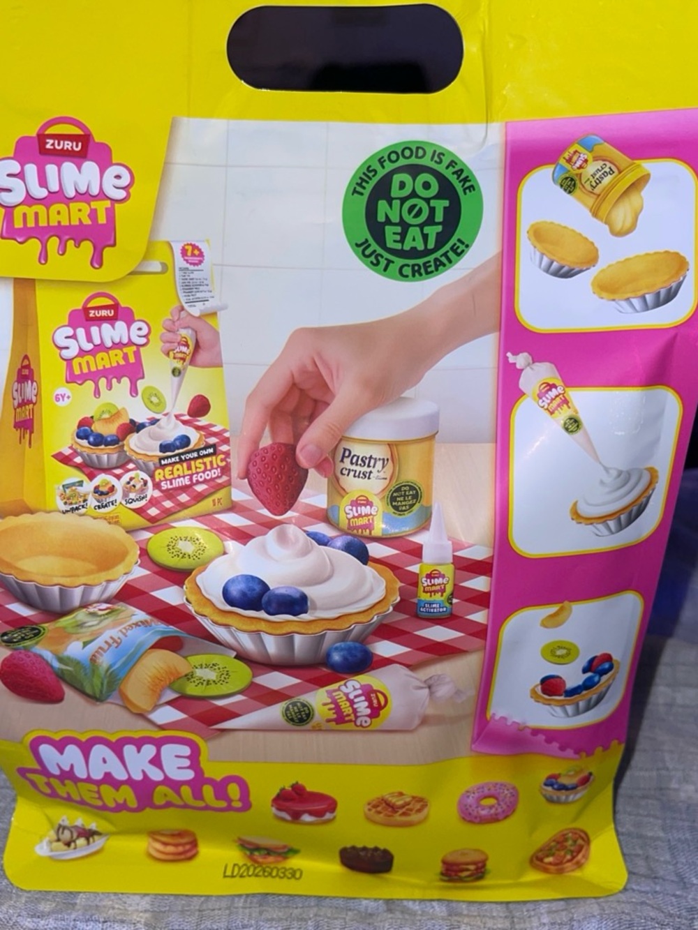 ZURU Slime Mart Kids Slime Kit - Yellow - Picture 3 of 4